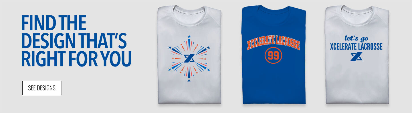 Xcelerate Lacrosse Xcelerate Find the Design That's Right For You - Single Banner