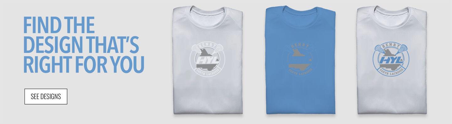 Henry Youth Lacrosse Henry Youth Lacrosse Find the Design That's Right For You - Single Banner
