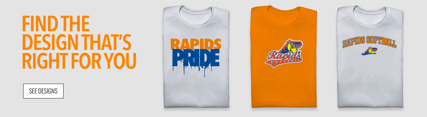 Rapids Softball Rapids Softball Find the Design That's Right For You - Single Banner