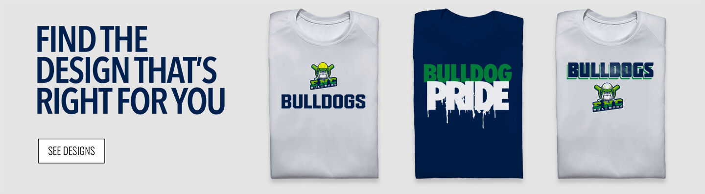 ENC Bulldogs Bulldogs Find the Design That's Right For You - Single Banner