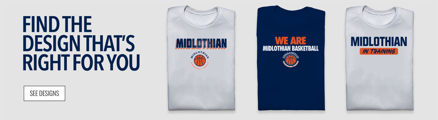Midlothian Basketball League Midlothian Find the Design That's Right For You - Single Banner