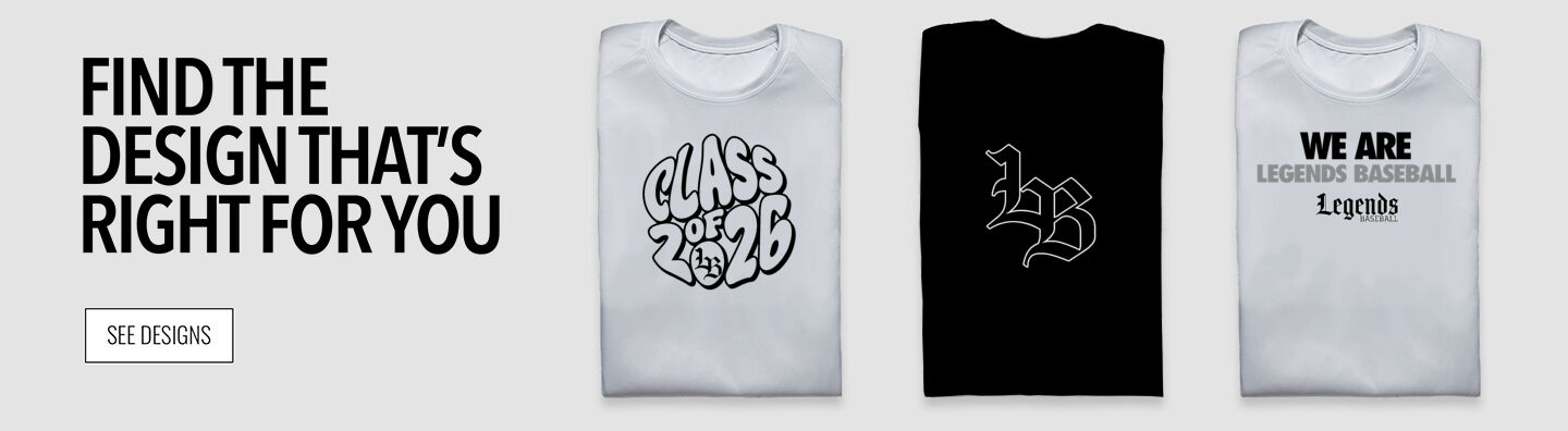 Legends Baseball Legends Find the Design That's Right For You - Single Banner