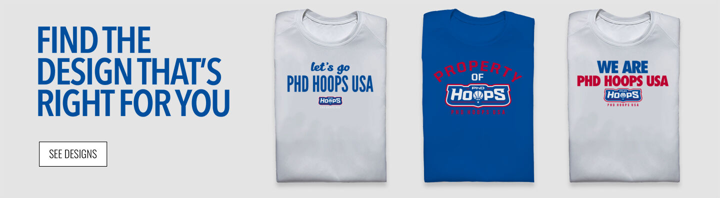 PHD Hoops USA PHD Hoops USA Find the Design That's Right For You - Single Banner