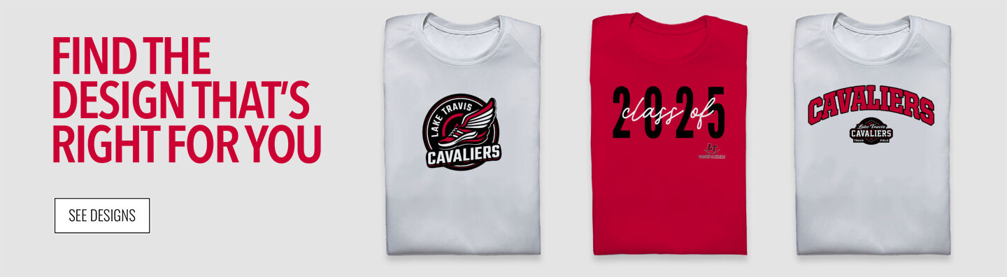 Lake Travis Track and Field Cavaliers Find the Design That's Right For You - Single Banner