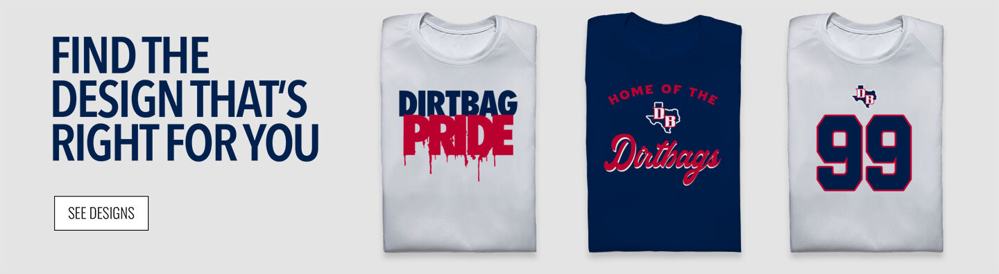 Dirtbags  Baseball Find the Design That's Right For You - Single Banner