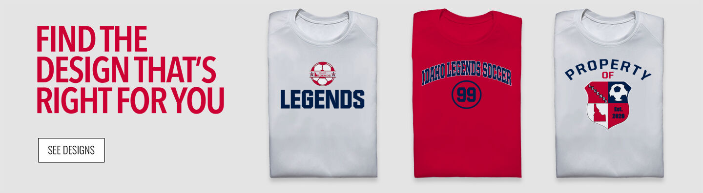 Idaho Legends Soccer Legends Find the Design That's Right For You - Single Banner