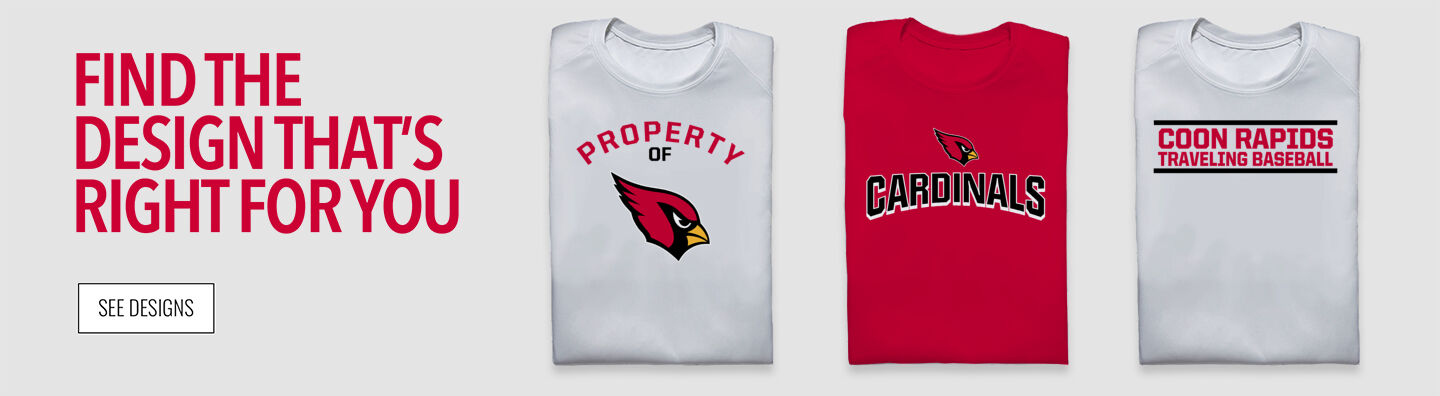 Coon Rapids Cardinals Find the Design That's Right For You - Single Banner