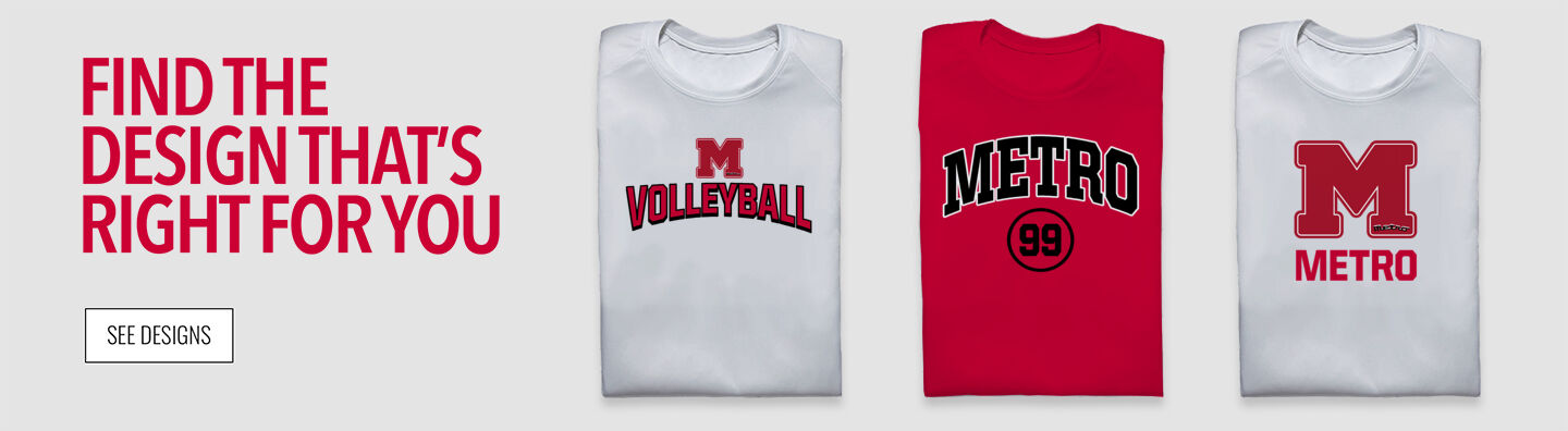 Memphis Metro Volleyball Club Find the Design That's Right For You - Single Banner