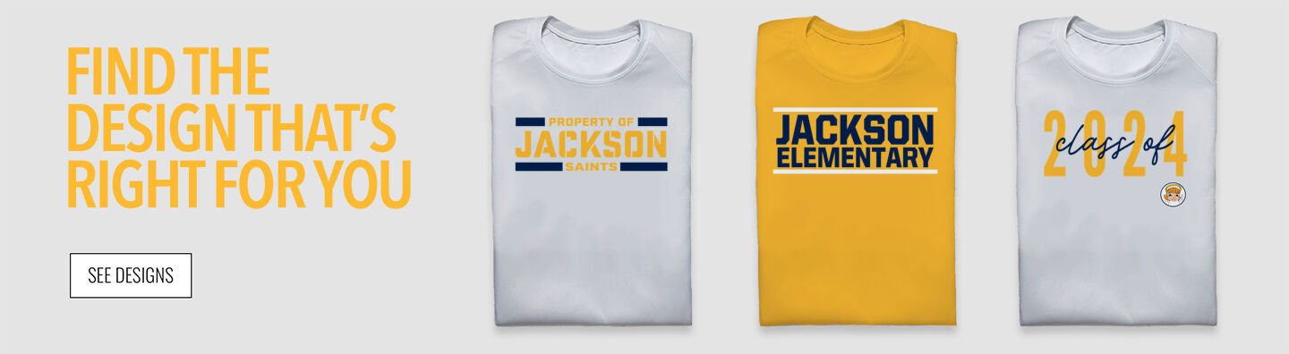 Jackson Saints Find Your Design Banner