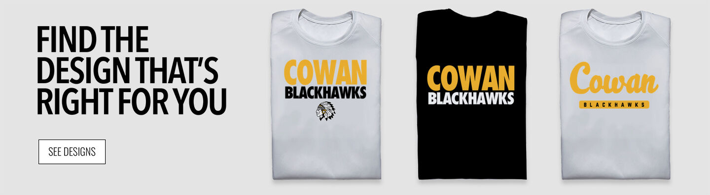 Cowan Blackhawks Find the Design That's Right For You - Single Banner