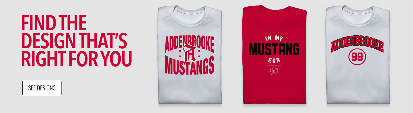 Addenbrooke Mustangs Find the Design That's Right For You - Single Banner