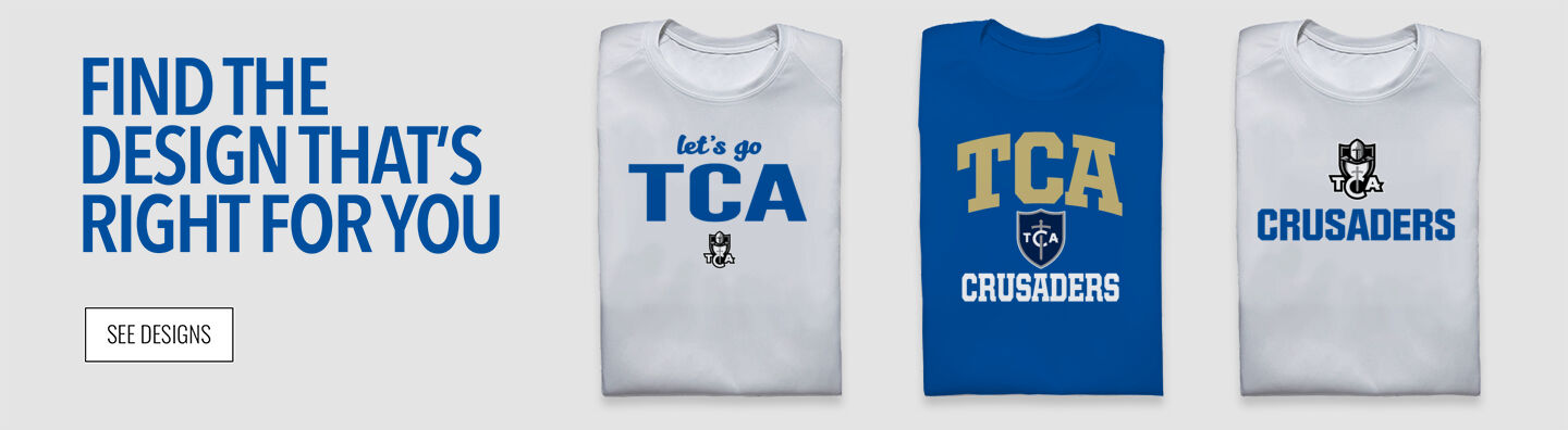 TCA Crusaders Find Your Design Banner