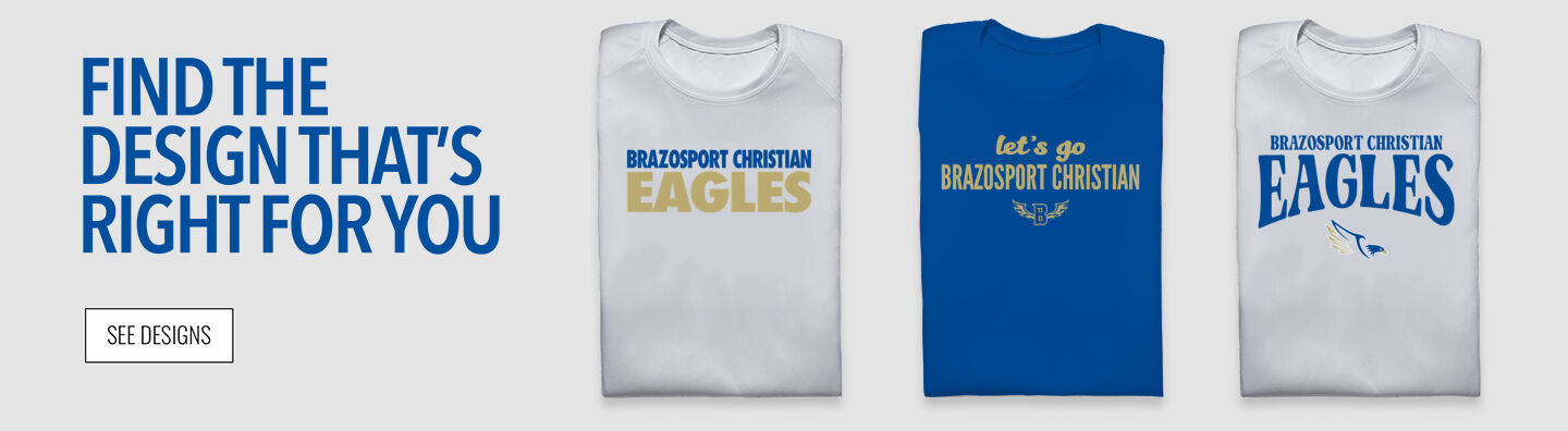 Brazosport Christian Eagles Find Your Design Banner