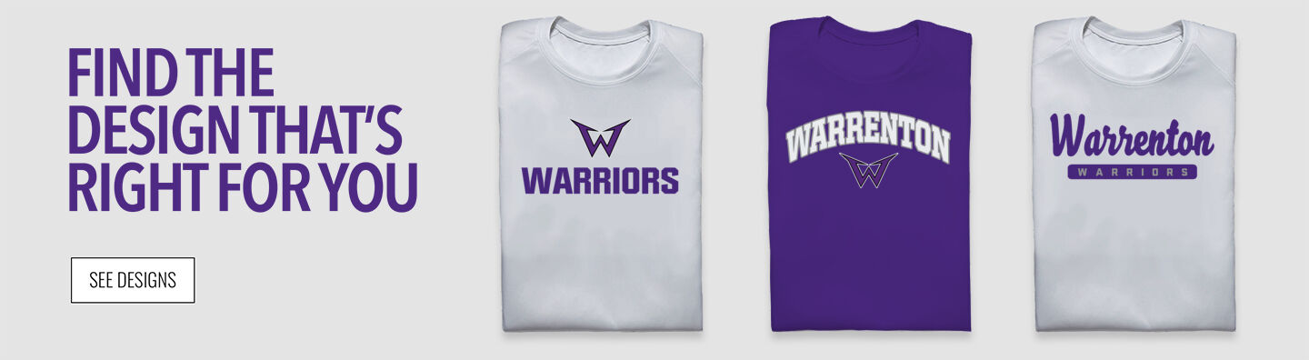 Warrenton Warriors Find Your Design Banner