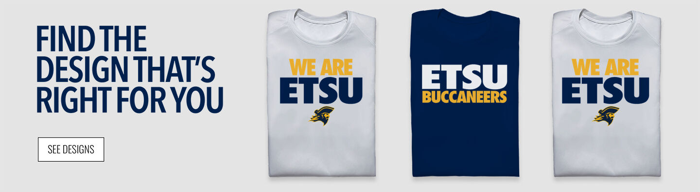 East Tennessee State University Buccaneers Find the Design That's Right For You - Single Banner