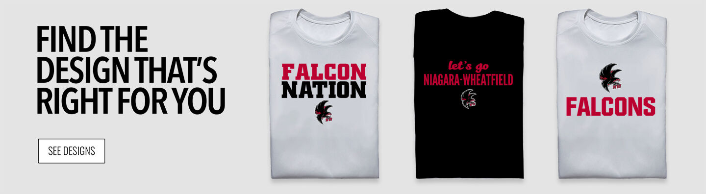 Niagara-Wheatfield Falcons Find the Design That's Right For You - Single Banner