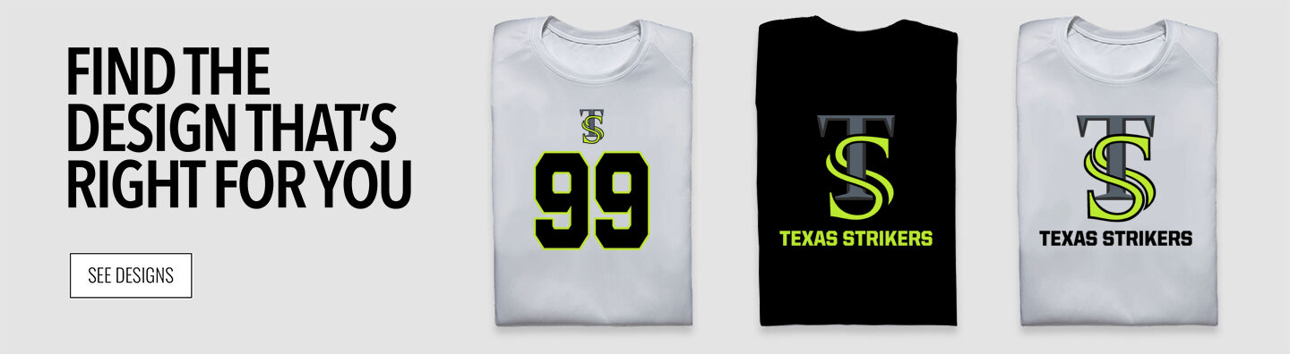 Texas Strikers Strikers Find the Design That's Right For You - Single Banner