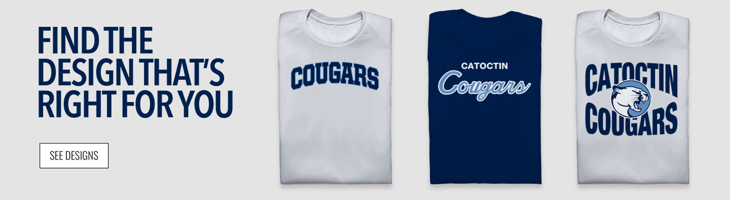Catoctin Cougars Find the Design That's Right For You - Single Banner