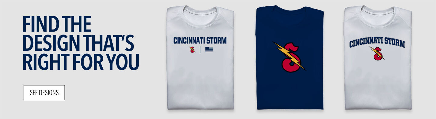 Cincinnati Storm  Baseball Find the Design That's Right For You - Single Banner