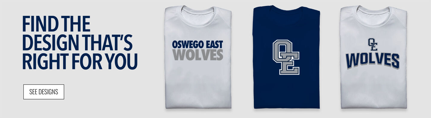 Oswego East Wolves Find Your Design Banner
