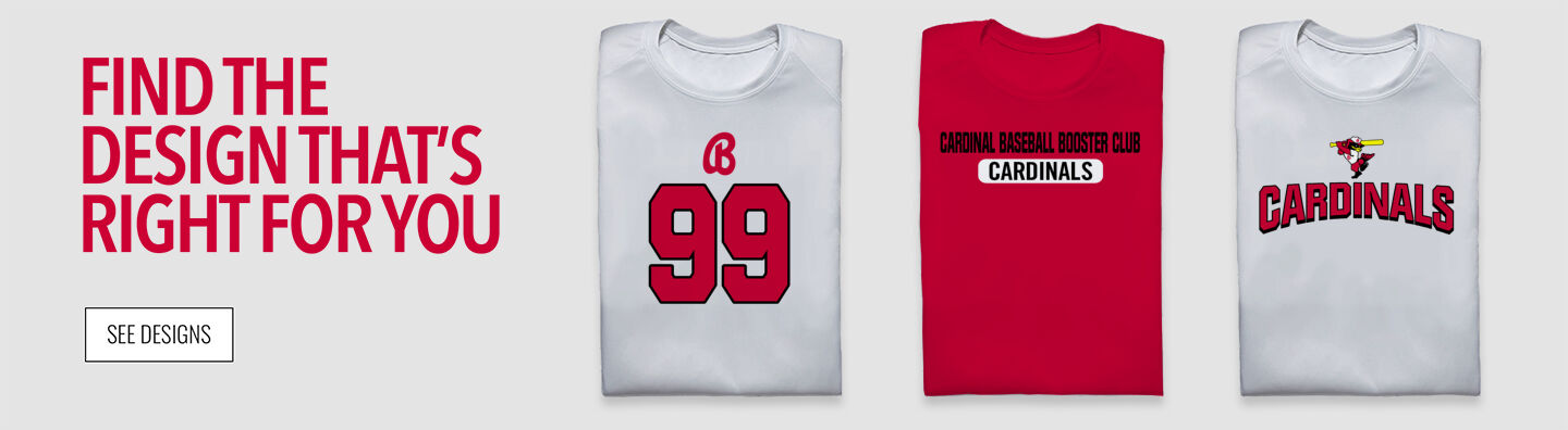 Cardinal Baseball Booster Club Cardinals Find the Design That's Right For You - Single Banner