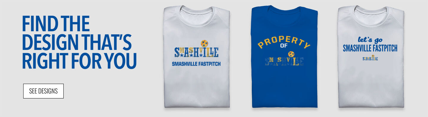 Smashville Fastpitch  Find the Design That's Right For You - Single Banner