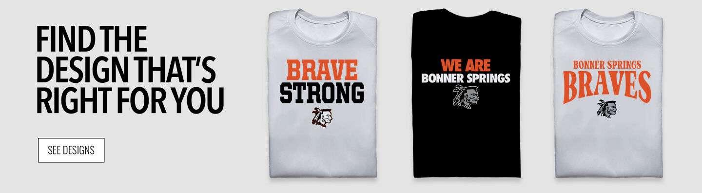 Bonner Springs Braves Find the Design That's Right For You - Single Banner