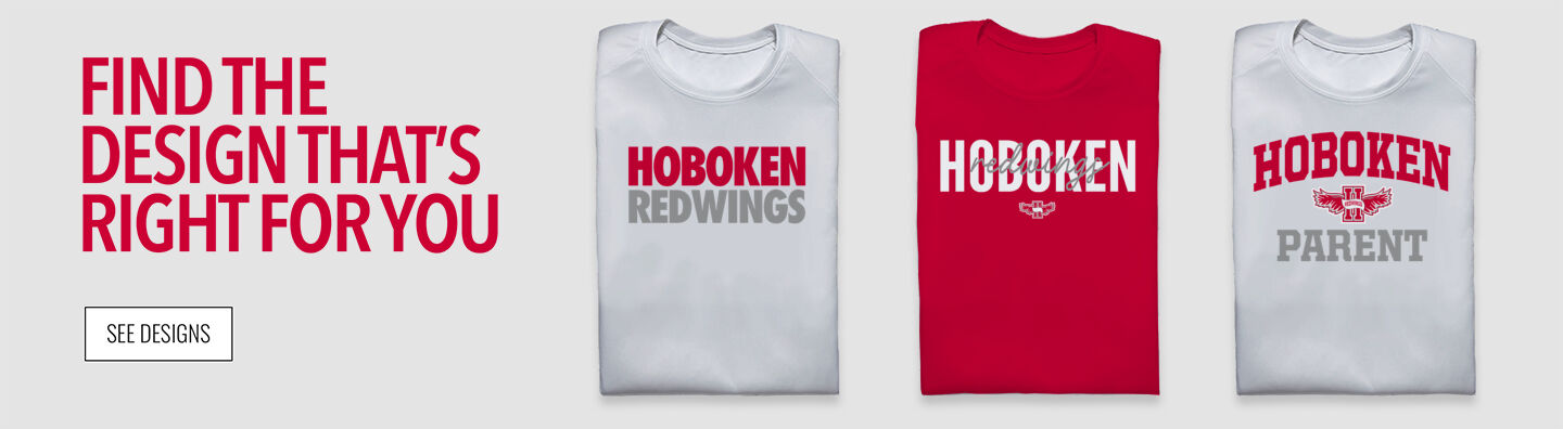 Hoboken Redwings Find the Design That's Right For You - Single Banner