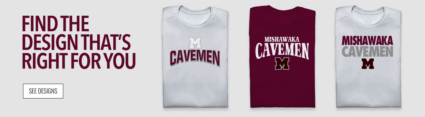 Mishawaka Cavemen Find the Design That's Right For You - Single Banner