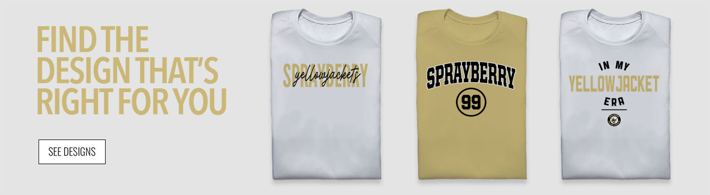 Sprayberry Yellowjackets Find the Design That's Right For You - Single Banner