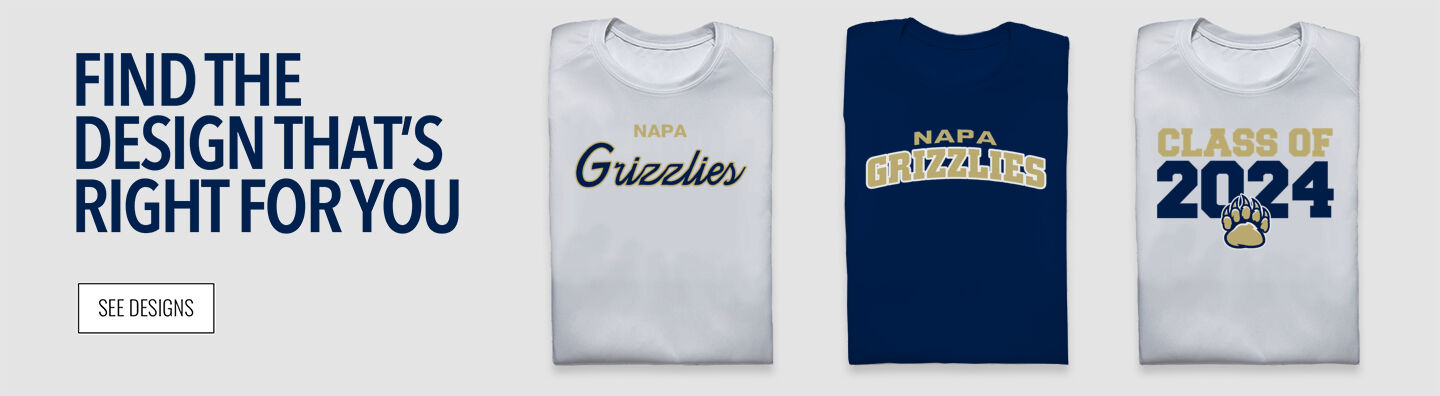 Napa Grizzlies Find the Design That's Right For You - Single Banner