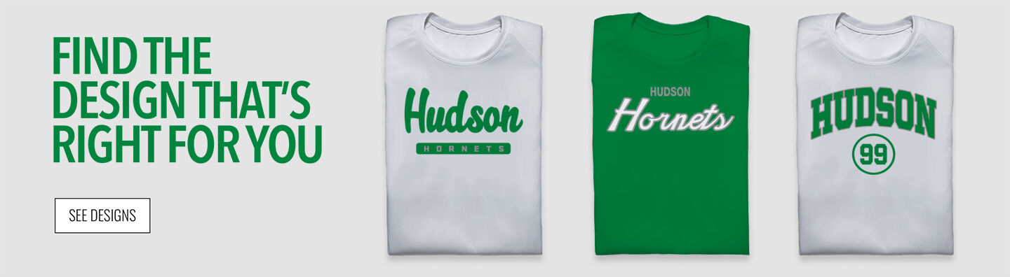 Hudson Hornets Find the Design That's Right For You - Single Banner