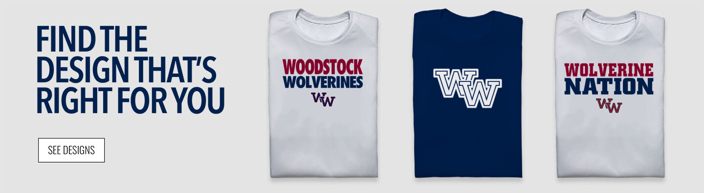Woodstock Wolverines Find the Design That's Right For You - Single Banner