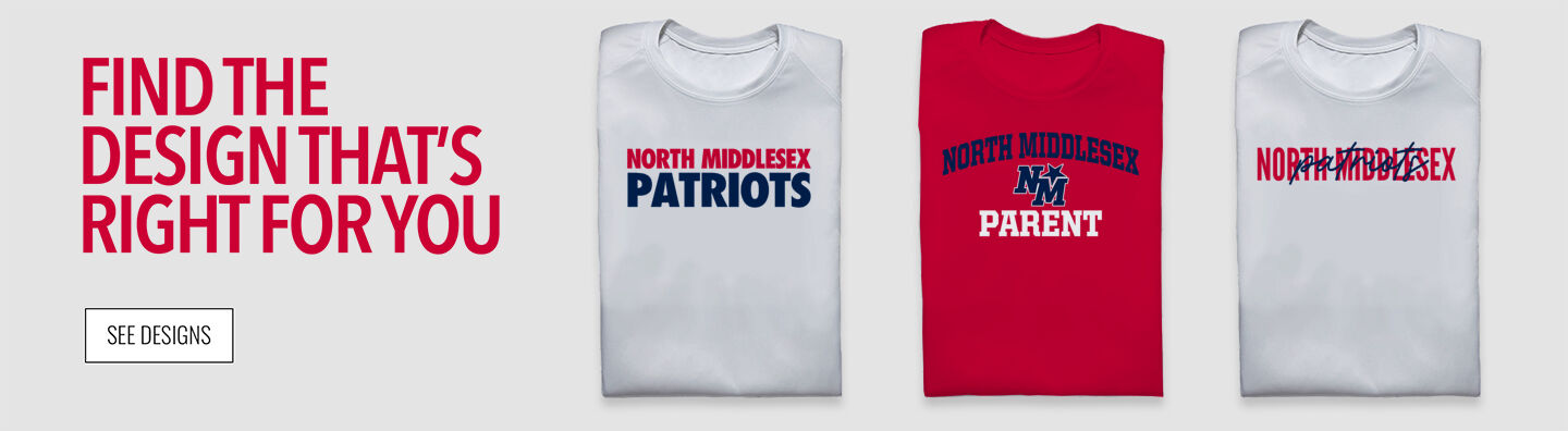 North Middlesex Patriots Find Your Design Banner
