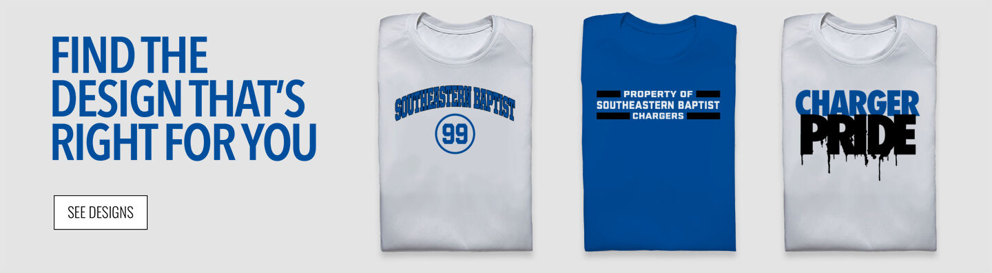 Southeastern Baptist Chargers Find Your Design Banner