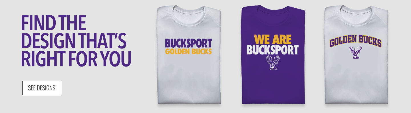 Bucksport  Golden Bucks Find the Design That's Right For You - Single Banner