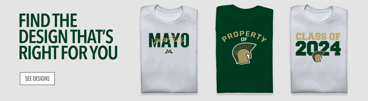 Mayo Spartans Find the Design That's Right For You - Single Banner