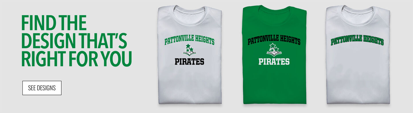 Pattonville Heights Middle School Pirates Find the Design That's Right For You - Single Banner