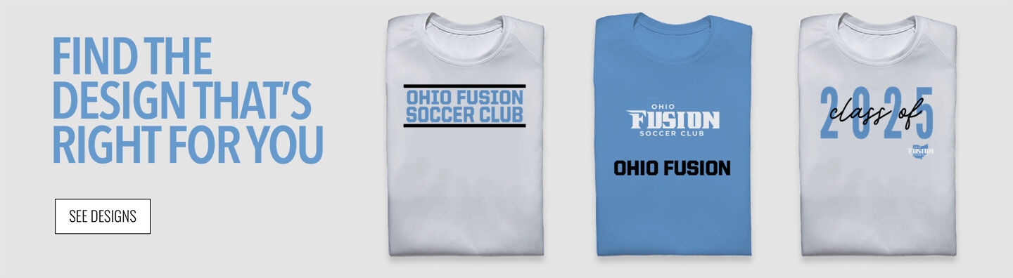 Ohio Fusion  Soccer Club Find the Design That's Right For You - Single Banner