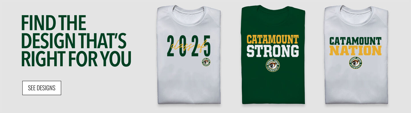 Vermont  Junior Catamounts Find the Design That's Right For You - Single Banner