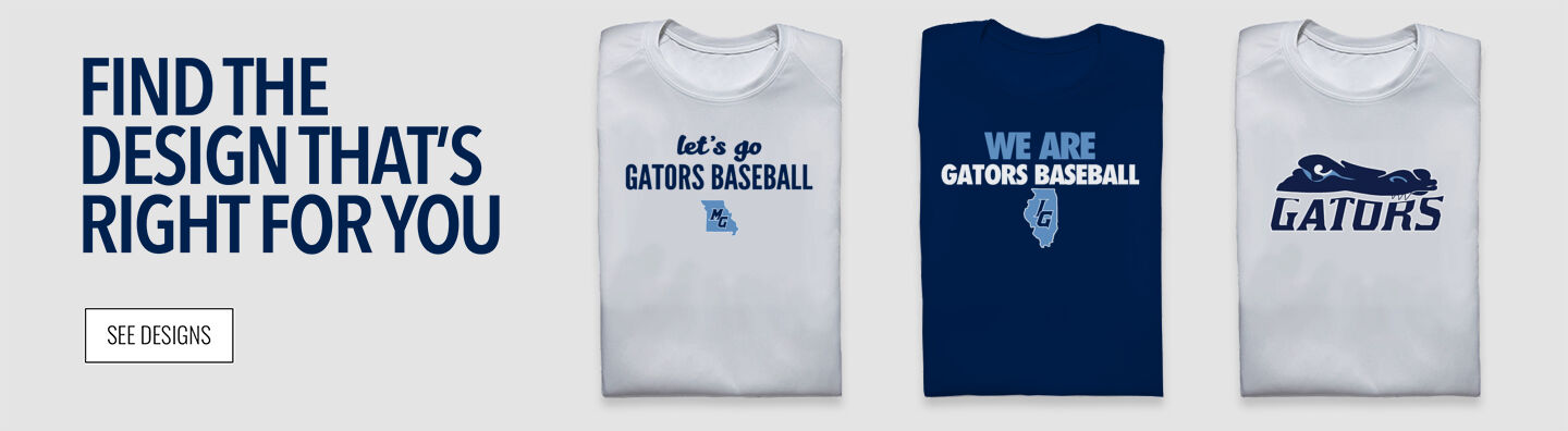 Gators Baseball Gators Find the Design That's Right For You - Single Banner