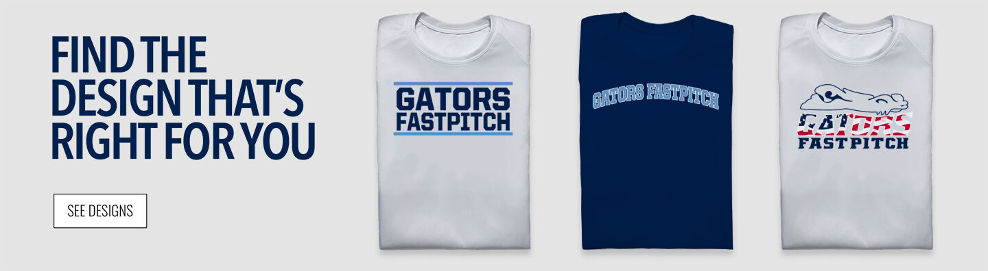 Gators Fastpitch Gators Find the Design That's Right For You - Single Banner