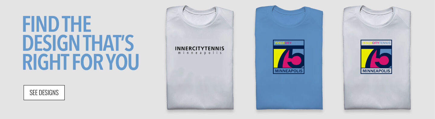InnerCity Tennis  Find the Design That's Right For You - Single Banner