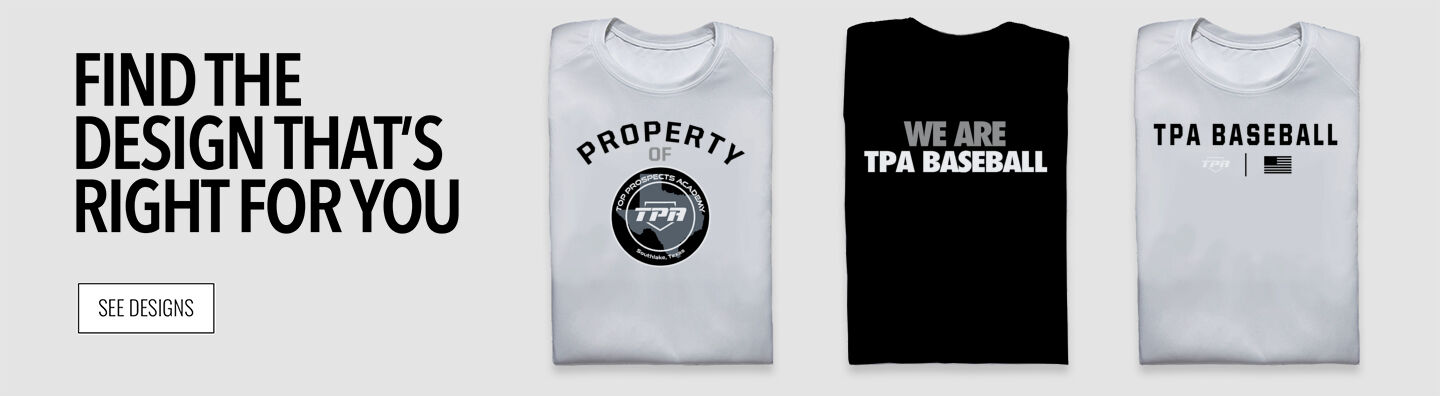 TPA Baseball TPA Baseball Find the Design That's Right For You - Single Banner