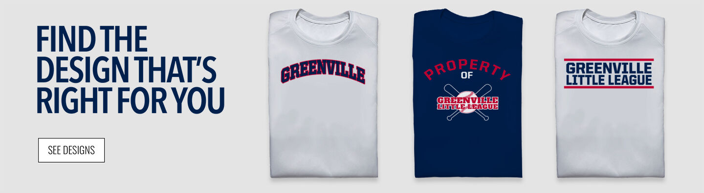 Greenville Little League Greenville Find the Design That's Right For You - Single Banner