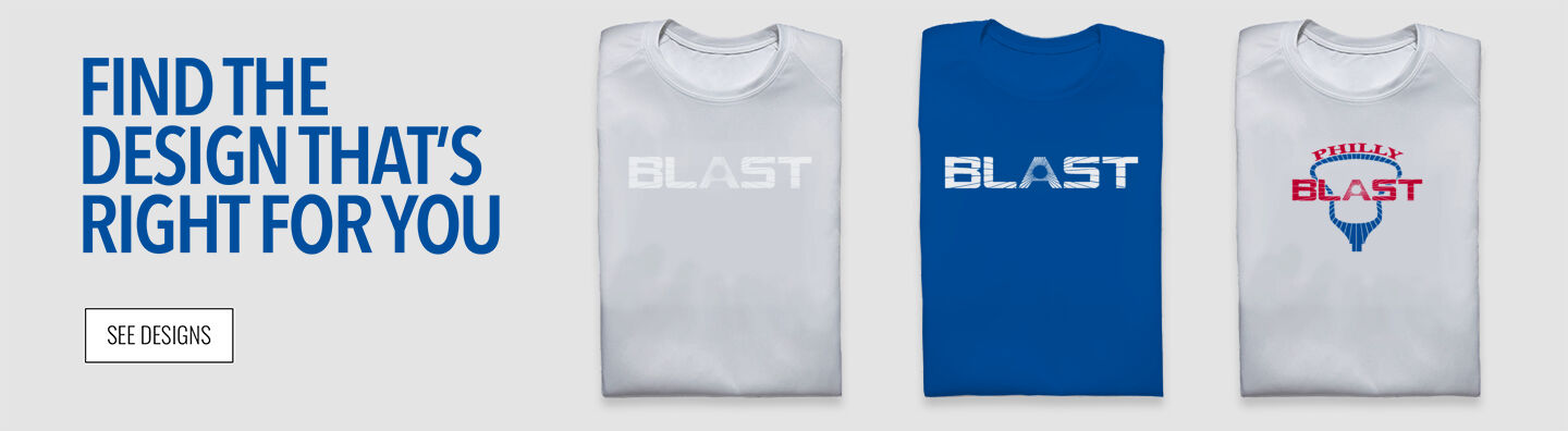 Philly Blast Lacrosse Blast Find the Design That's Right For You - Single Banner