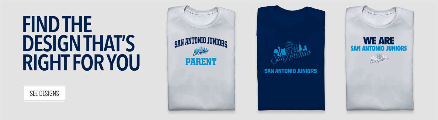 San Antonio Juniors Juniors Find the Design That's Right For You - Single Banner