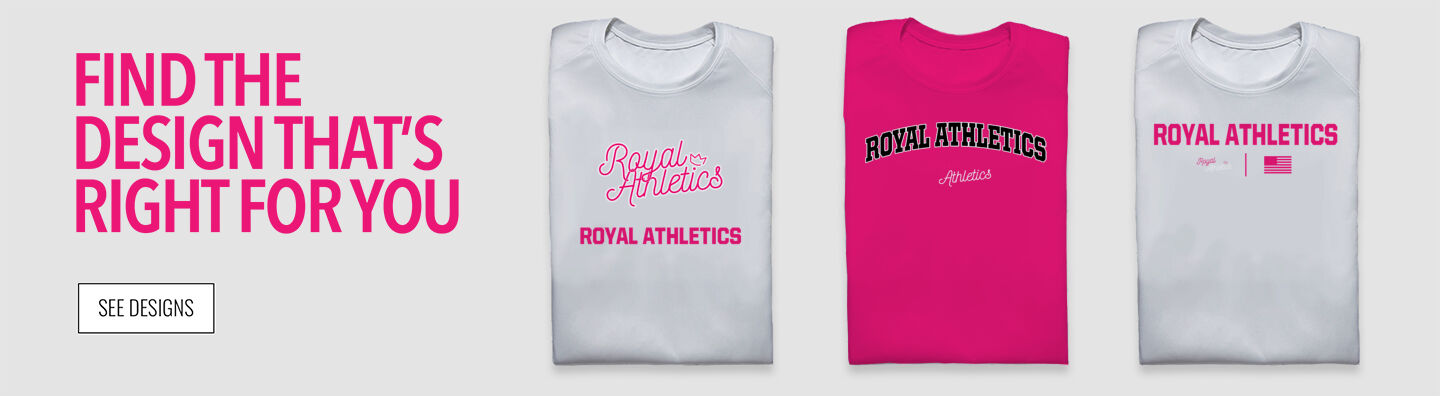 Royal Athletics  Find the Design That's Right For You - Single Banner