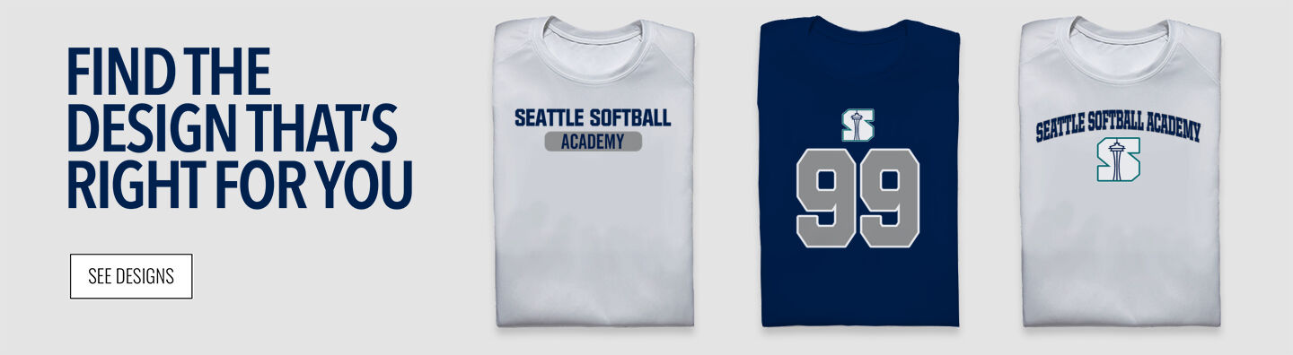 Seattle Softball Academy Seattle Find the Design That's Right For You - Single Banner