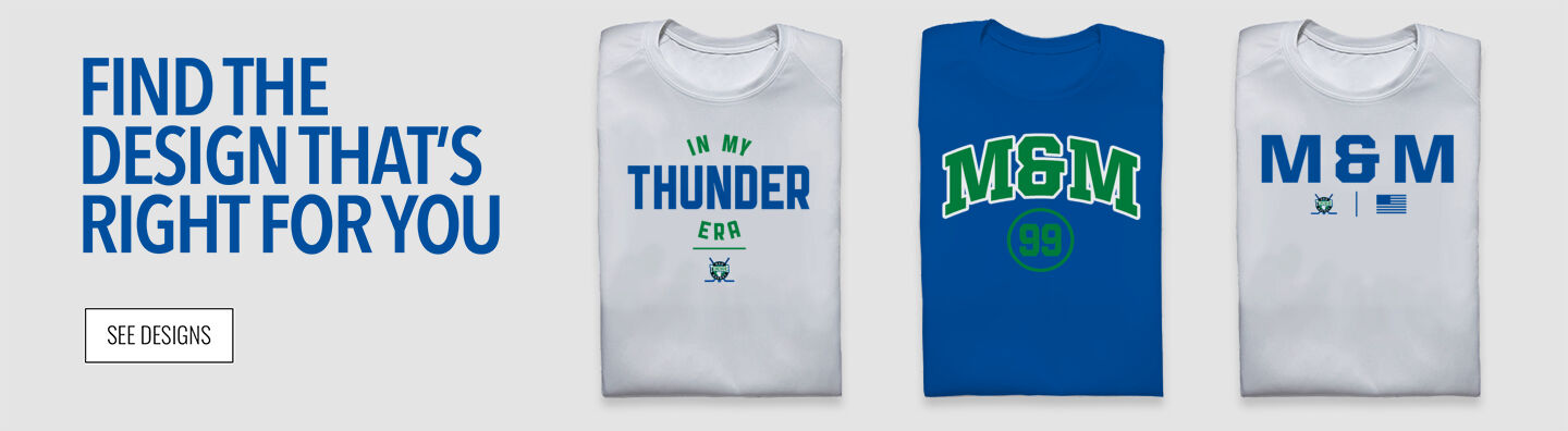 M&M Youth Hockey Thunder Find the Design That's Right For You - Single Banner